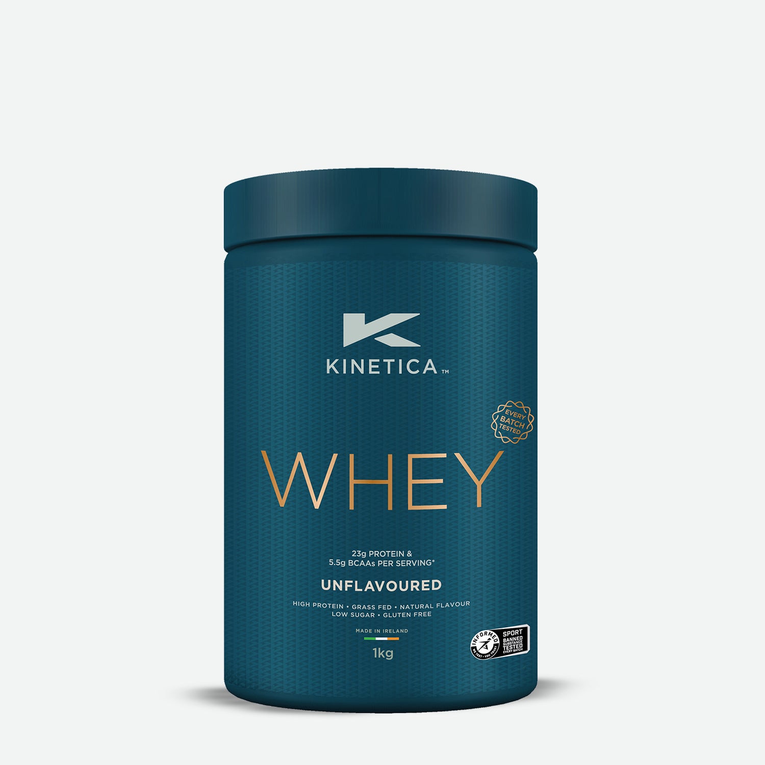 Whey Protein Unflavoured 1kg - Kinetica Sports UK