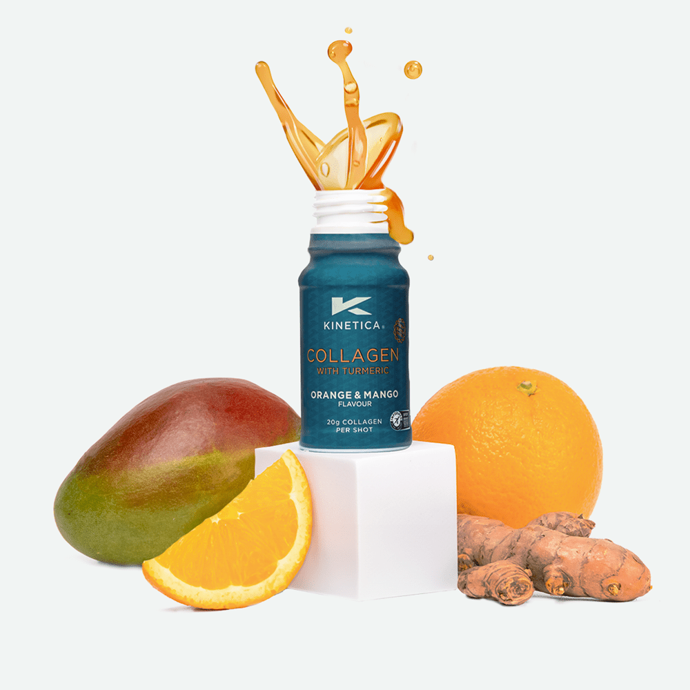Collagen Shot with Turmeric - Orange & Mango 12-pack - Kinetica Sports